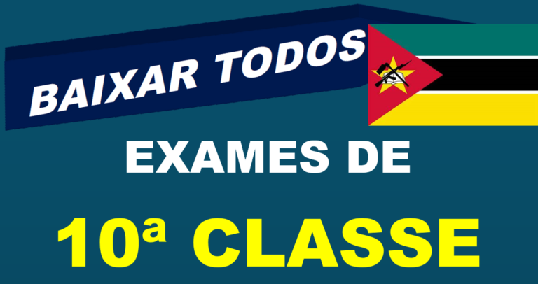 Baixar Todos Exames da 10ª Classe PDF